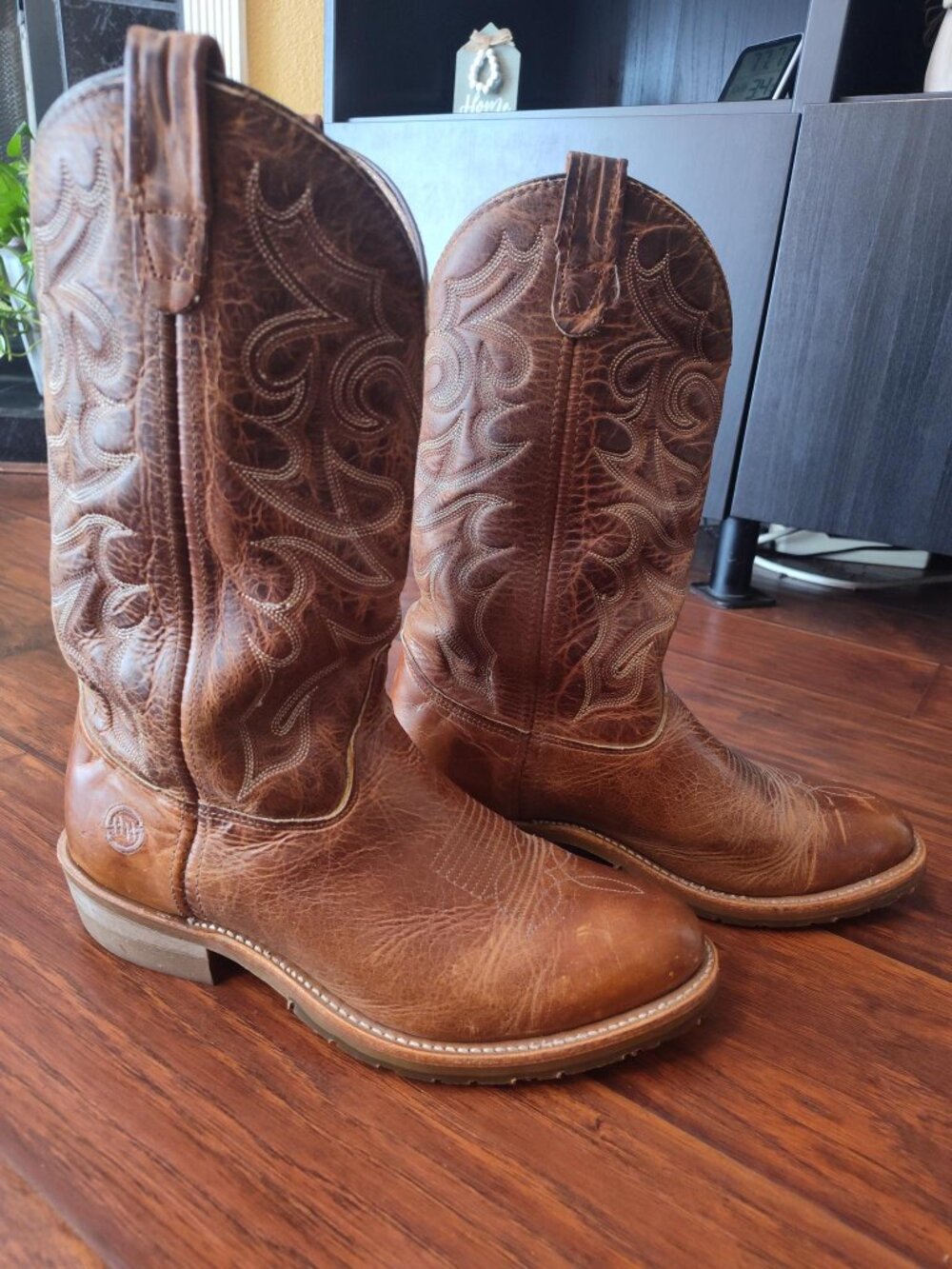 Double H Cowboy Boots - Brown - Size 9.5 EE
